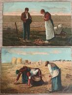 2 oude postkaarten wenskaart ANGELUS, 1904, Collections, Cartes postales | Thème, Enlèvement ou Envoi