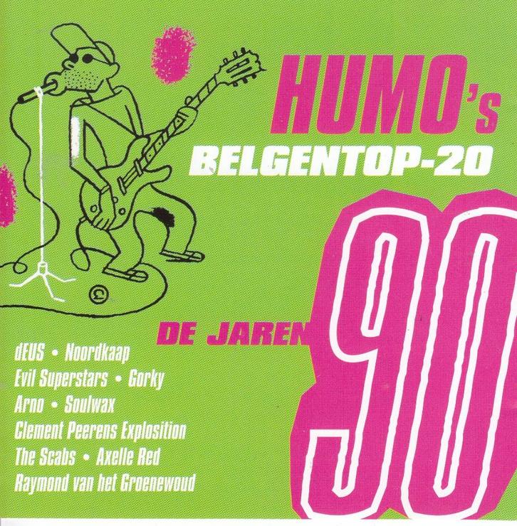 Humo's Belgentop: jaren 90 of 2000, Cd's en Dvd's, Cd's | Verzamelalbums, Pop, Verzenden