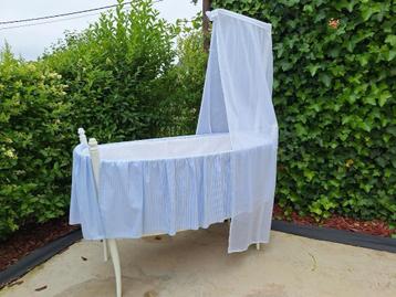 Berceau avec matelas, drap et house de protection amovible, Enlèvement, Comme neuf, Berceau