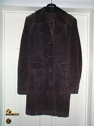 Prachtige VERA PELLE Daim Jas 38 NP € 345 ZGAN  beschikbaar voor biedingen