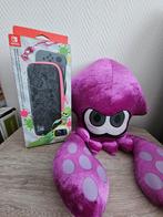 Pochette Switch Splatoon + peluche, Games en Spelcomputers, Spelcomputers | Nintendo Consoles | Accessoires, Ophalen of Verzenden