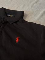 Ralph Lauren zwart poloshirt - Maat XL - Rood logo, Zwart, Maat 56/58 (XL), Ophalen of Verzenden, Polo Ralph Lauren