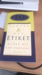 Nicolaas Klei achter het etiket, Ophalen of Verzenden, Zo goed als nieuw