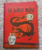 Kuifje - DE BLAUWE LOTUS A18 - Grote afbeelding - Z/W - 1942, Boeken, Gelezen, Verzenden, Eén stripboek, HERGE