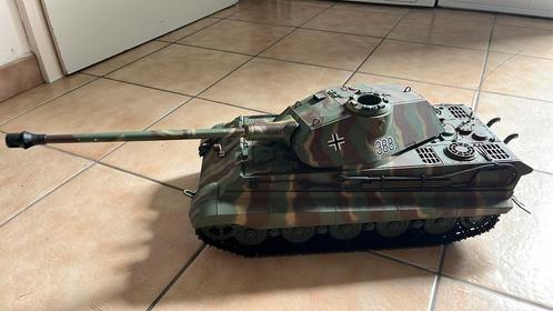 German king tiger tank 1/16, Hobby en Vrije tijd, Modelbouw | Radiografisch | Overige, Gebruikt, Ophalen