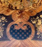 Napoleon III tafel in marqueterie van palissander uit de 19e, Antiek en Kunst, Ophalen of Verzenden