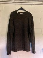 Donkerbruine met zwarte trui, Selected Homme, Medium, Enlèvement ou Envoi, Comme neuf, Brun, Taille 48/50 (M)