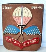 Bordje Parra- Commando Diest 1970-71, Ophalen of Verzenden, Overige soorten, Kunstobject