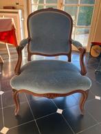 Fauteuil, Maison & Meubles, Fauteuils, Comme neuf, 75 à 100 cm, Tissus, Louis XV