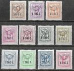 België OPC PRE747-57 Cijfer Heraldieke Leeuw *, Postzegels en Munten, Ophalen of Verzenden, Postfris, Spoor van plakker