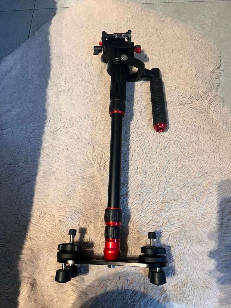 Dörr RS-1250 stabilisator aluminium, TV, Hi-fi & Vidéo, Photo | Trépieds & Rotules, Neuf, Enlèvement