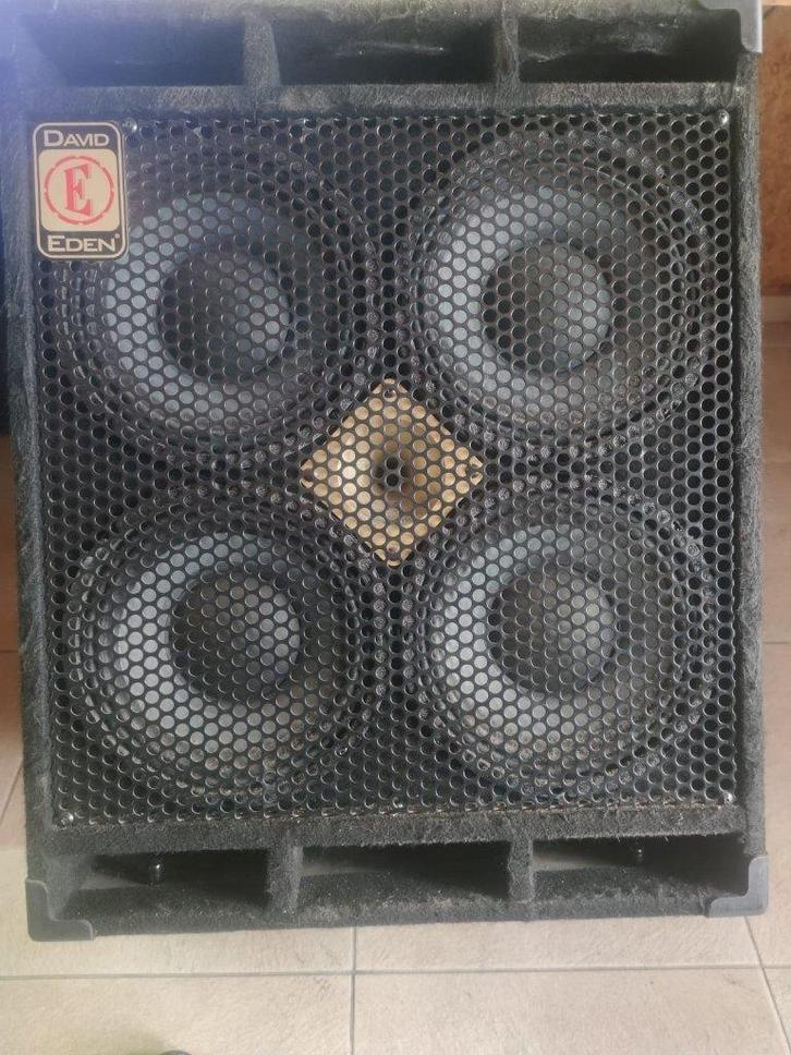 Eden D410XLT8 8Ω – 700W – Made in USA (2009) – Bass Cabinet, Musique & Instruments, Musiques & Instruments Autre, Enlèvement