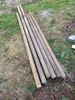 Houten tuinpalen, Doe-het-zelf en Bouw, Ophalen, Gebruikt, Overige houtsoorten, Balk
