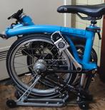 Brompton vouwfiets, naaf-dynamo, Fietsen en Brommers, Fietsen | Vouwfietsen, Ophalen, Gebruikt, Brompton, 14 tot 16 inch