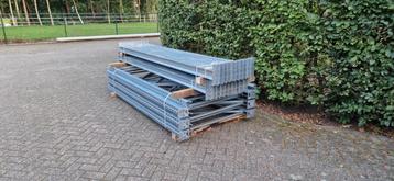 14 meter palletstelling , magazijnstelling , stelling  