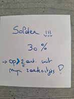 Solden, Ophalen of Verzenden