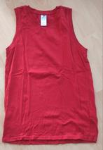 164 14 jaar singlet tanktop t-shirt zonder mouwen rood, Ophalen of Verzenden, Shirt of Longsleeve, Jongen, Domyos