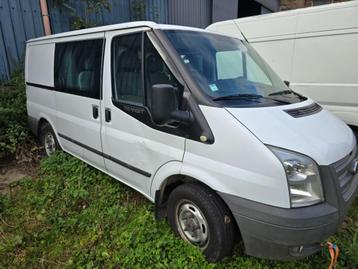 FORD TRANSIT DOUBLE CABINE 2.2 TD 2012 / PROBLEME TURBO /  disponible aux enchères