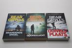 Bear grylls * duivelsplaats + doodsvlucht + brandende engel, Boeken, Ophalen of Verzenden, Gelezen