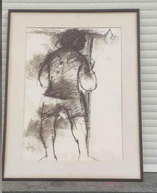 lithographie signe roger somville, Antiek en Kunst, Kunst | Litho's en Zeefdrukken, Ophalen of Verzenden