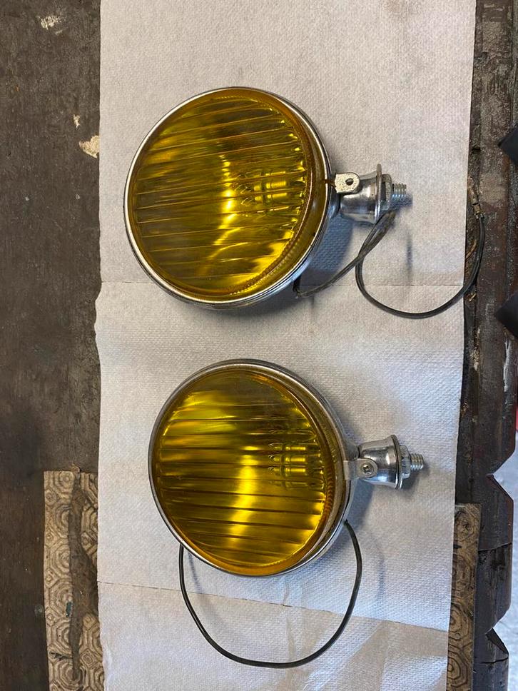 Phare antibrouillard chromé jaune d'origine Hassia pour VW., Autos : Pièces & Accessoires, Éclairage, Volkswagen, Enlèvement