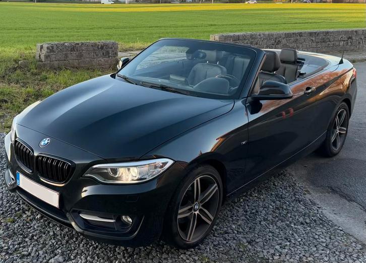 BMW Serie 2 cabriolet, Auto's, BMW, Particulier, Achteruitrijcamera, Benzine, Cabriolet, Handgeschakeld, Leder, Ophalen