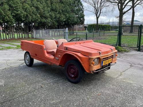 Mehari orange 4 pers. 03-1977 restauratie project, Auto's, Oldtimers, Bedrijf, Te koop, Citroën, Benzine, Cabriolet, Handgeschakeld