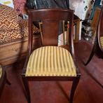 5 stoelen mahonie, Antiek en Kunst, Ophalen