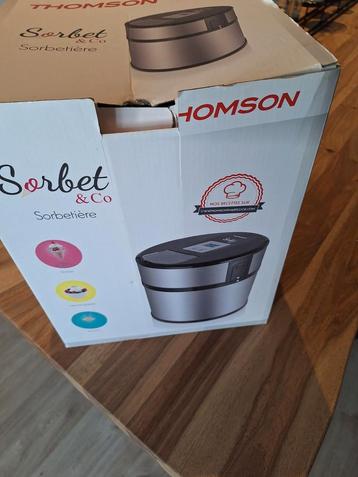 Te koop Sorbet- Ijsmachine 1x gebruikt !! beschikbaar voor biedingen