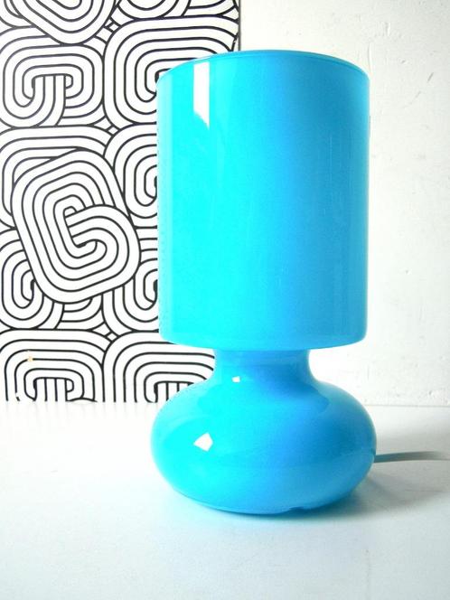 Lampe de table 'mushroom' LYKTA en verre fait main, Antiquités & Art, Art | Objets design, Enlèvement ou Envoi