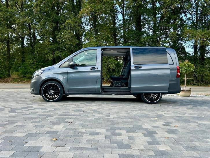 44.000 KM | 5 ZIT | MERCEDES VITO, Auto's, Mercedes-Benz, Bedrijf, V-Klasse, Achteruitrijcamera, Diesel, Euro 6, Leder, Dealer onderhouden