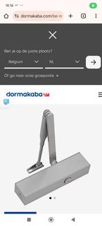 Dorma  ts72 deurpomp met schaararm, Ophalen