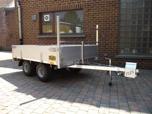 Plateau aanhangwagens, nieuw, ongeremd en geremd, te Aalst, Auto diversen, Aanhangers en Bagagewagens, Nieuw, Ophalen