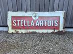 Emaille reclame bord Stella Artois, Verzamelen, Merken en Reclamevoorwerpen, Ophalen, Gebruikt, Reclamebord