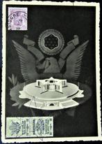 KAART- AMERIKAANS MARDARSON MONUMENT, BASTOGNE, Postzegels en Munten, Ophalen of Verzenden, Gestempeld, Overige thema's