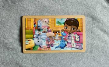 Puzzel - Hout - 15 Stukken - De speelgoeddokter - €3 beschikbaar voor biedingen