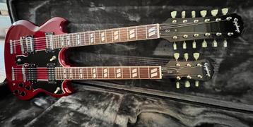 Epiphone SG G1275 double neck, Musique & Instruments, Enlèvement, Comme neuf, Solid body, Epiphone