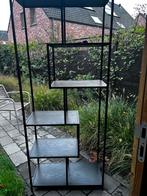 Zwart metalen wandkast, Huis en Inrichting, Ophalen, Zo goed als nieuw