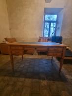 Antiek eiken bureau, Ophalen of Verzenden, Zo goed als nieuw, Bureau