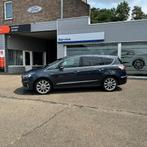 Ford S-Max 2.5 I HEV Vignale, Auto's, Monovolume, 4 cilinders, Blauw, Leder