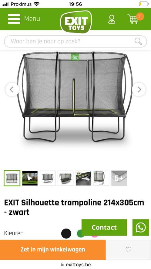 Trampoline veiligheid net, Enfants & Bébés, Jouets | Extérieur | Trampolines, Utilisé, Enlèvement