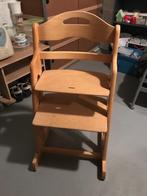 2 chaises bébé bois, Chaise de table, Enlèvement, Utilisé, Plateau amovible