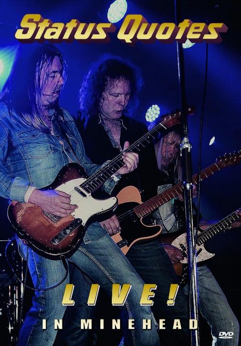 STATUS QUOTES - LIVE! IN MINEHEAD (DVD), Cd's en Dvd's, Dvd's | Muziek en Concerten, Nieuw in verpakking, Muziek en Concerten