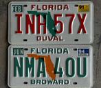 plaque d'immatriculation USA nummerplaat FLORIDA, Ophalen of Verzenden, Zo goed als nieuw, Auto's