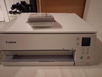 Canon pixma printer TS6351 + ongebruikte originele inkt beschikbaar voor biedingen