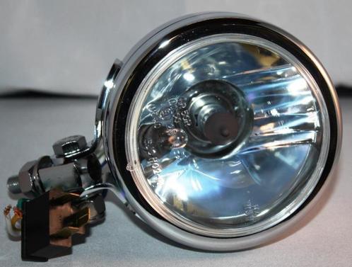 Koplamp Bullit 109 mm - H4 12V 55/60W - E-keur, Motoren, Accessoires | Overige, Nieuw, Ophalen of Verzenden