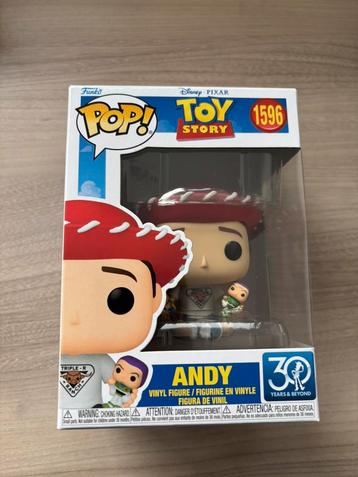 Funko Pop! Toy Story: Andy 30th Anniversary #1596 beschikbaar voor biedingen