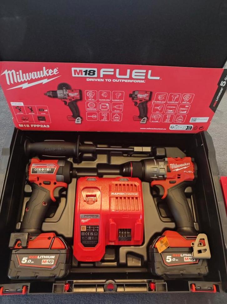 Pack visseuse Milwaukee, Doe-het-zelf en Bouw, Gereedschap | Overige machines, Nieuw, Ophalen
