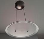 Hanglamp Studio Design Italia, mat glas, heldere spaarlamp., Huis en Inrichting, Ophalen, Gebruikt, 50 tot 75 cm, Glas