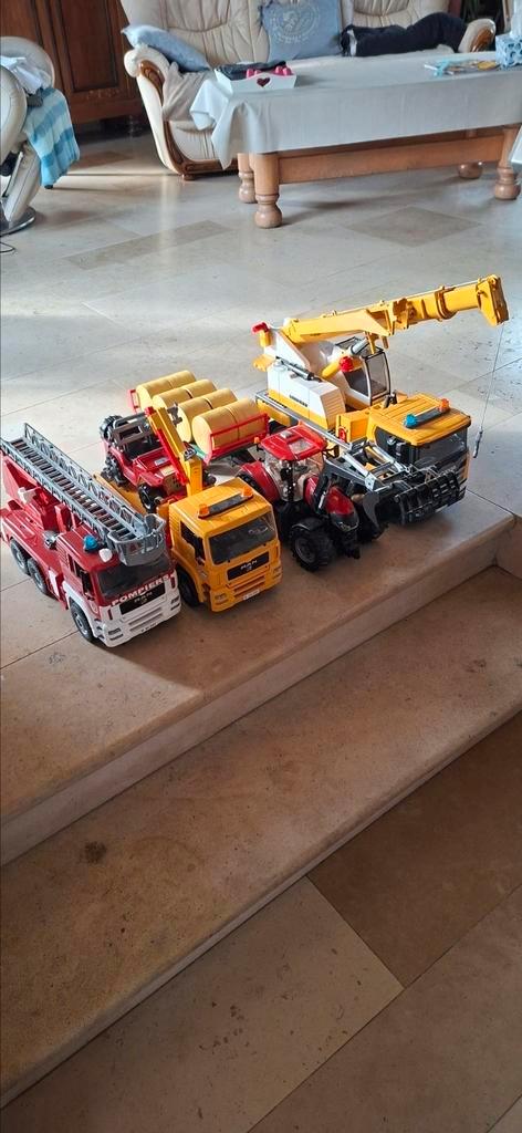 Lot bruder, Kinderen en Baby's, Speelgoed |Speelgoedvoertuigen, Zo goed als nieuw, Ophalen